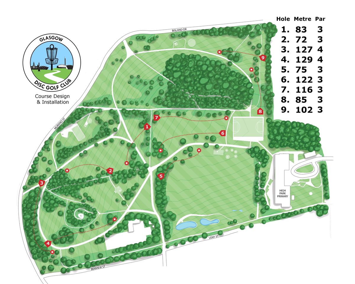 Course Map : Hole 7 now Par 4